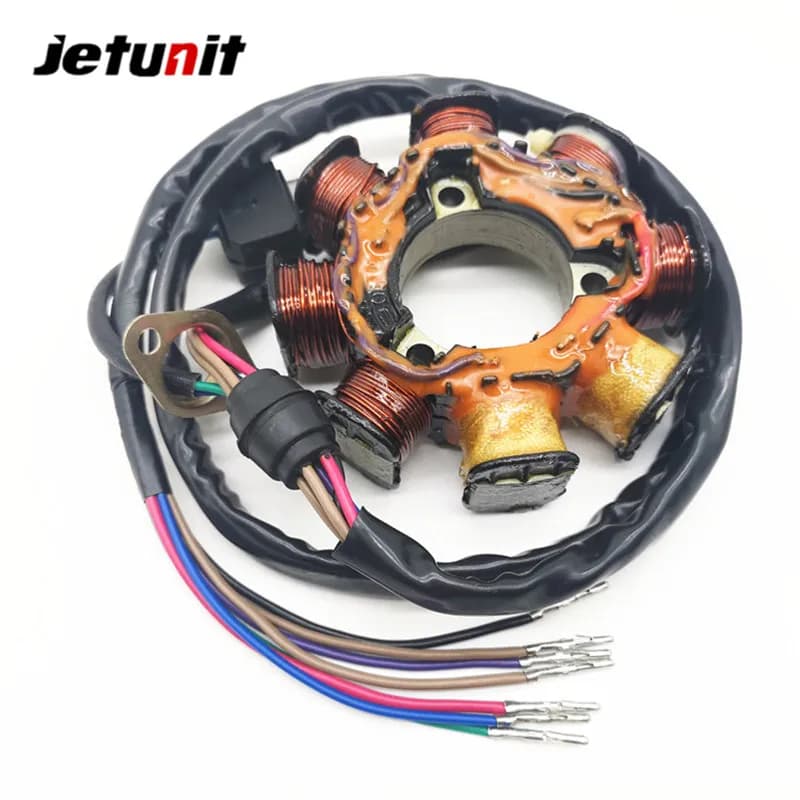 Conjunto de estator JETSKI Gerador Magneto para KAWASAKI 21003-3729 750 SX (1992 1993 1994 1995) JS750(1992 1993 1994 1995) - Peça para Jet Ski