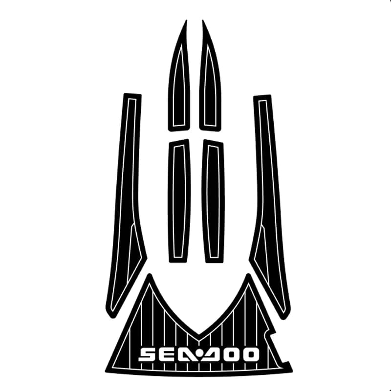 Tapete de tração para jet ski, eva personalizado, antiderrapante, folha de deck de teca, almofadas autoadesivas para seadoo gtx di/rxt 215, acessórios para barco - Peça para Jet Ski