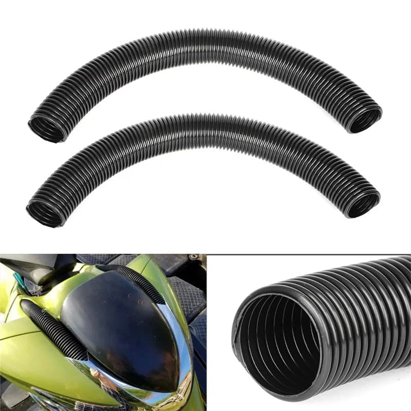Preto para SeaDoo BRP RXP RXP-X Conjunto de mangueira de ventilação do capô - duas mangueiras - 291002489 Sea Doo - Peça para Jet Ski