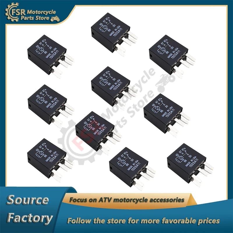 10PCS RELÉ PARA JET SKI, PARA SEADOO 4-TEC SPARK RXP-X RXT-X GTX GTS GTI 130 230 260 300, P/N:278002822 278003782 278003783 278003701 - Peça para Jet Ski