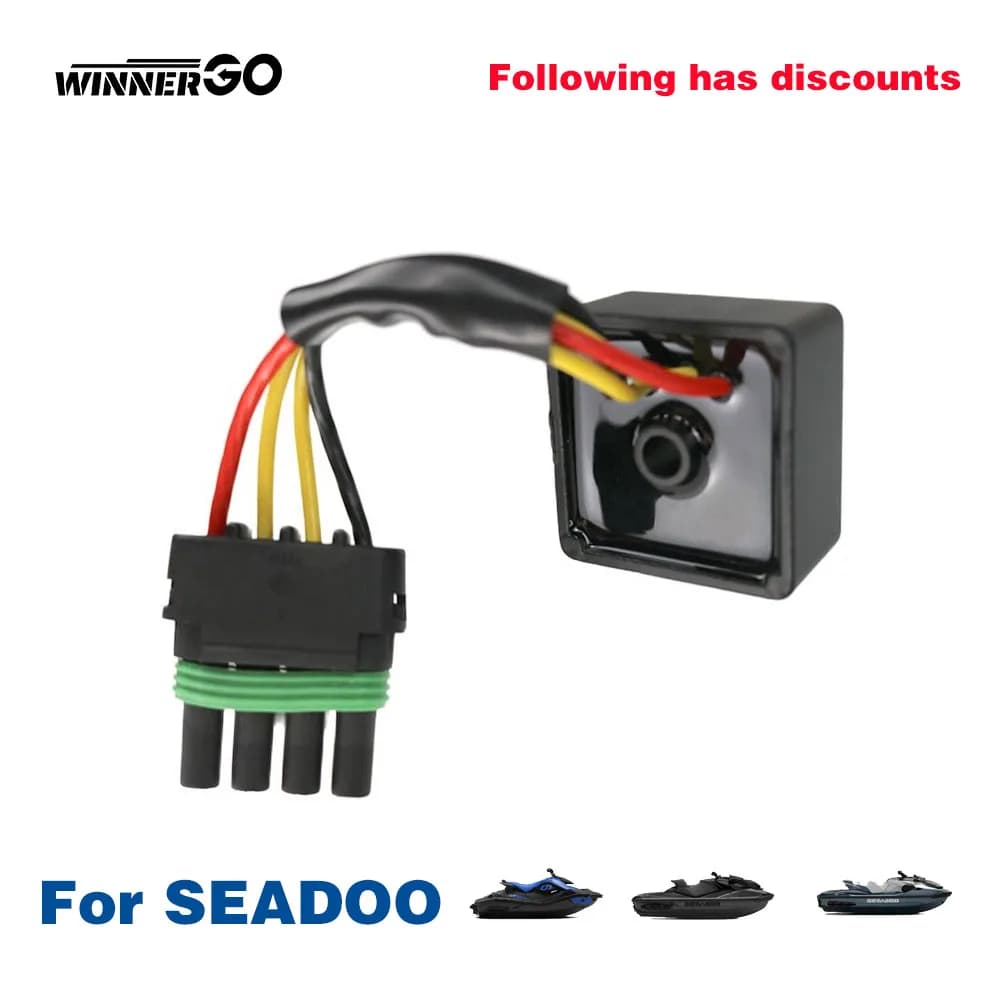 Jetski sea-doo retificador regulador de tensão para seadoo 720 gs gti gts sportster 720 1800 challenger 1500cc 278001056 278001239 - Peça para Jet Ski
