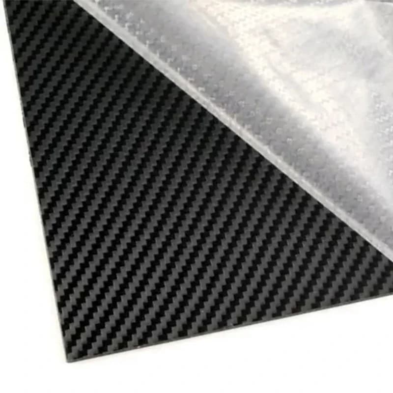 10 tamanhos de fibra de carbono sarja fosca kydex folha termoform termoplástica k placa material auto-feito faca bainha material - Peça para Jet Ski
