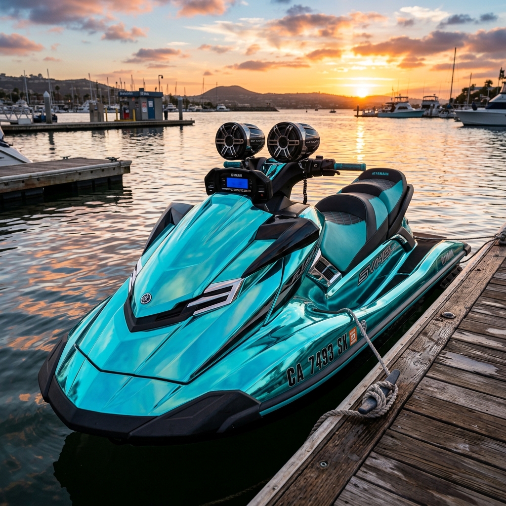Yamaha Teal Metallic